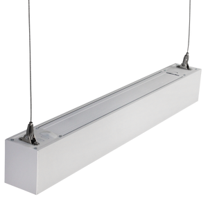 Aeralux Gen5-B 8ft 70-Watts 3000K CCT Silver Architectural Linear Fixtures