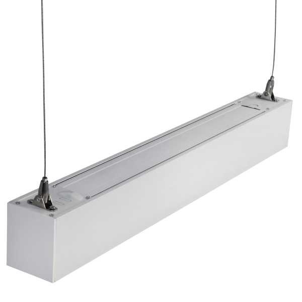 Aeralux Gen5-B 8ft 70-Watts 3000K CCT Silver Architectural Linear Fixtures