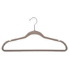 Velvet Slim-Line Suit Hanger Econoco HSL17PG50 (Pack of 50)