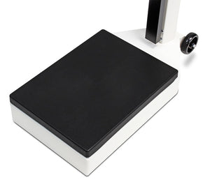 Physician's Scale Weigh beam Eye-Level with Height Rod and Wheels Detecto 2381