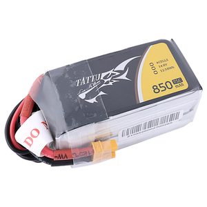 Tattu 850mAh 4S1P 14.8V 75C Lipo Battery Pack With XT30 Plug