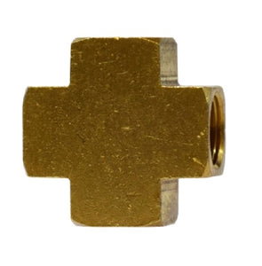 102 1/4" Brass Cross FIP Brass Fitting Pipe 06102-04