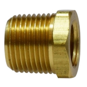 1/2" X 1/8" MIP X FIP Hex Bushing-LP Brass Fitting Pipe 28105L