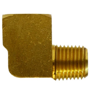 3/8" 90 Degree Street Elbow MIP X FIP Brass Fitting Pipe 28158