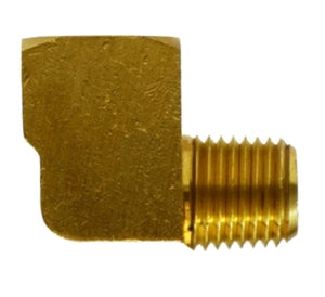 116 1/4" 90 Degree Street Elbow Brass Fitting Pipe 28157S