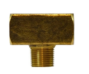 3/4" Male Branch Tee FIP X FIP X MIP Brass Fitting Pipe 28285