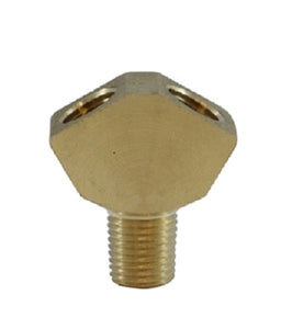 1/4" WYE Brass Fitting Pipe 28295