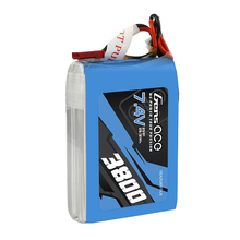 Gens Ace 3800mAh 2S1P 7.4V TX Lipo Battery Pack With JST-SYP Plug For The QX7