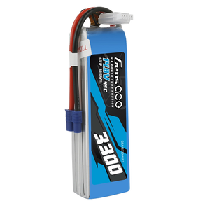 Gens Ace 3300mAh 4S1P 14.8V 45C Lipo Battery Pack With EC3