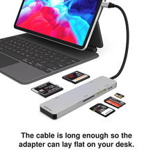 5 Ports USB-C CFast 2.0 Card Reader with UHS II SD/Micro SD X40021