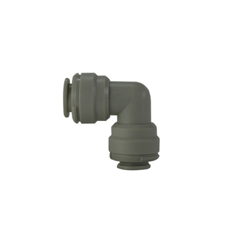 Plastic Push In x Male Pipe Swivel Elbow