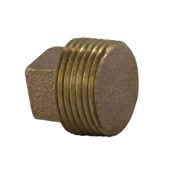 2” Bronze Square Head Solid Plug Fittings 44678