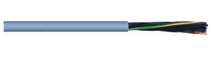 12 AWG 4 Cores FLEX-JZ Bare Copper Unshielded W/ Grnd PVC Power And Control Cable 1031204