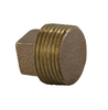 3/4” Bronze Square Head Solid Plug Fittings 44674