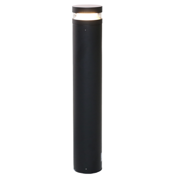 Aeralux Donatello 10-Watts 3000K CCT Black Bollard Fixture