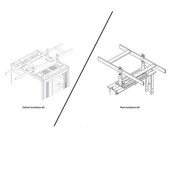 Cable Runway Elevation Kit Black 2