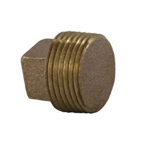 1-1/2” Bronze Square Head Solid Plug Nipples And Fittings 44677