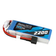 Gens Ace 2200mAh 3S1P 11.1V 25C Lipo Battery Pack With EC3, Deans And XT60 Adapter For RC Plane