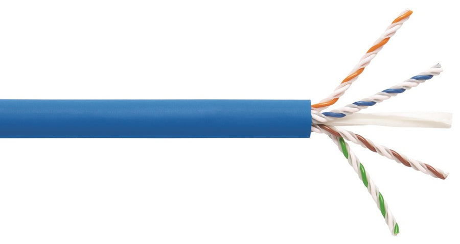 Commscope 760105759 23 AWG 4 Pair Blue GigaSpeed X10D 1091B Solid BC UTP Category 6A Cable