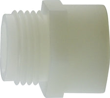 3/4 Male Garden Hose X 1/2fip White Nylon Adapter 31068