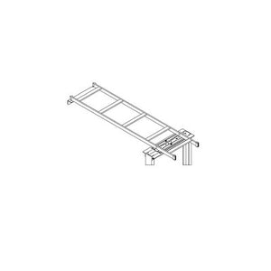 Cable Runway Wall to Rack Kit Gray 9"W x 54"L CPI 11911-109