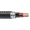 600-3 Teck 90 Bare Copper Aluminum Interlocked Armored Cable With Ground 1KV