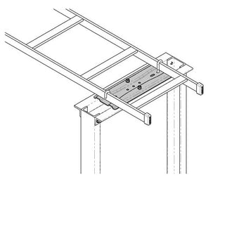 Cable Runway Wall to Rack Kit Gray 12