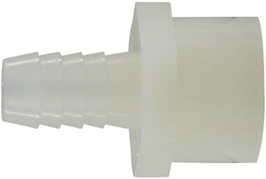 1/4 X 1/4 Hose Barb X FIP White Nylon Adapter 33053W