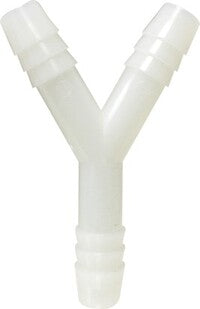 3/8 White Nylon Hose Barb Y 33301W