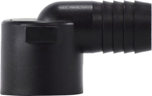 3/8 Barb X 1/8 FIP Polypropylene Elbow 33341P