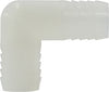 5/8 White Nylon Hose Barb Union Elbow 33395W