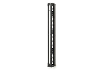 Evolution g1 Single-Sided Black Vertical Cable Manager 84