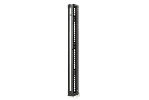Evolution g1 Single-Sided Black Vertical Cable Manager 84"H x 6"W x 13.2"D CPI 35511-703
