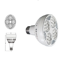 High-output Led Par Lamps E26 25W 55K 120V 15D UL Listed