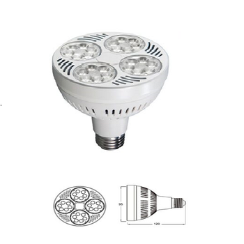 High-output Led Par Lamps E26 25W 40K 100-277V 25D UL Listed