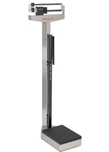 Physician's Scale Weigh Beam With Height Rod and Stainless Steel Detecto 2391S