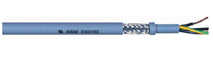 14 AWG 4 Cores 50/30 Stranded BC FLEX-UL-CP Shielded CSA/CE PUR Power And Control Cable 1711404