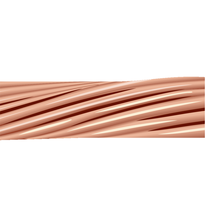 2/0 AWG 19 Stranded Bare Copper Conductor Soft Drawn Wire