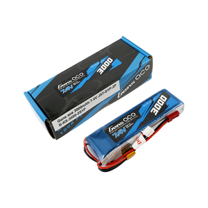 Gens Ace 3000mAh 2S1P 7.4V TX Lipo Battery Pack With JST Plug