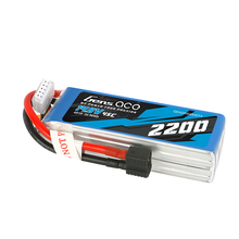 Gens Ace 2200mAh 4S1P 14.8V 45C Lipo Battery Pack With EC3 And Deans Adapter