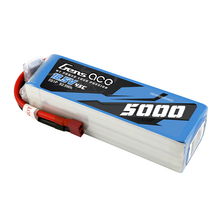 Gens Ace 5000mAh 5S1P 18.5V 45C Lipo Battery Pack With Deans Plug