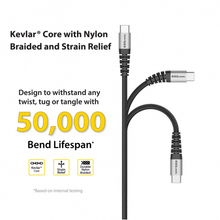 DuraGuard USB-C to USB-C Charge and Sync Cable