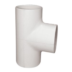 2-1/2" Socket Connection Schedule-40 PVC Tee 401-025S