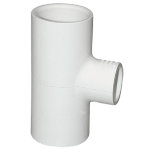 4" X 1-1/2" Socket Connection Schedule-40 PVC Reducing Tee 401-419S