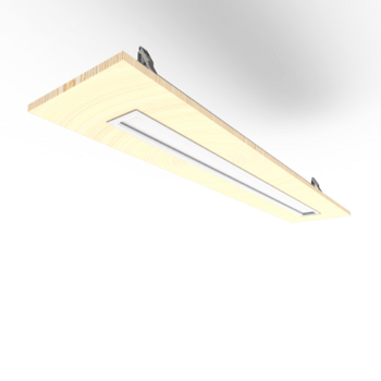 Aeralux Gen5 2FT 20-Watts 3000K CCT White Recessed Mounted Linear Fixtures