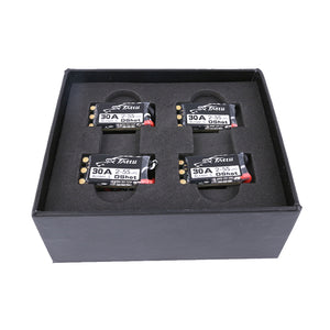 TATTU BLHeli_S 30 AMP ESC (2-5S, W/Dshot, No BEC) For FPV RC Model (4pcs)