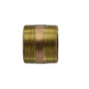 3" Diameter Red Brass Nipple Fittings