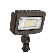 Aeralux JR Series 10-Watts 4000K CCT Black ½ Knuckle Bracket Mounting Method Outdoor Flood light