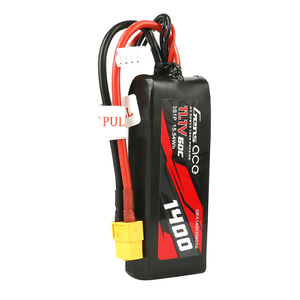 Gens Ace 1400mAh 3S1P 11.1V 60C Lipo Battery Pack With XT60 Plug