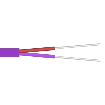 16 AWG 1 Pair Type TX Overall Shielded Thermocouple Extension Cable